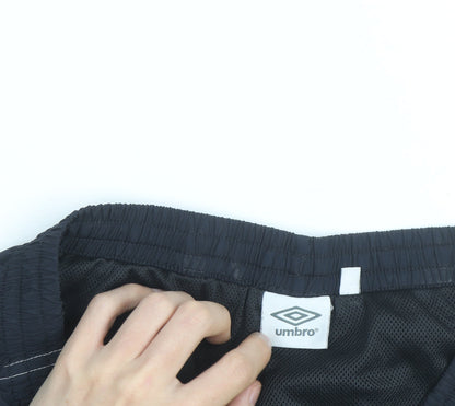 Umbro Men's Black XL Sports Shorts Lightweight Quick Dry