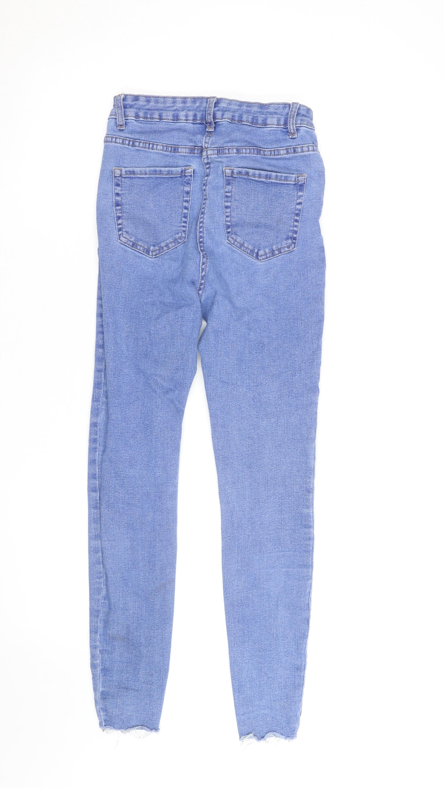 Papaya Woman Blue Size 12 Skinny Jeans Denim Mid Rise Stretch