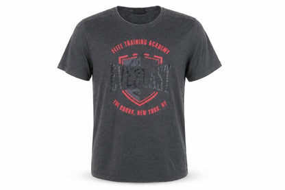 Everlast Men's Dark Grey Short Sleeve Graphic T-Shirt XL Athletic Style
