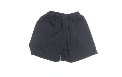 Nike Boys Black Athletic Football Shorts Size 12 Years LFC Logo