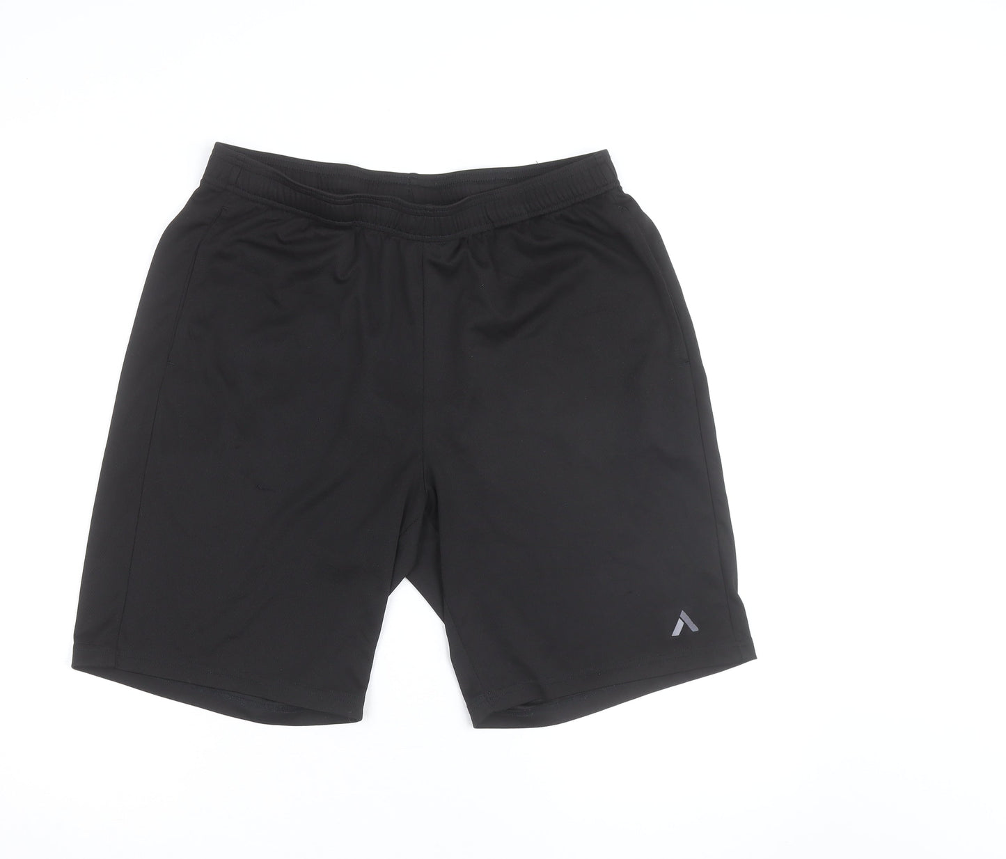 Crivit Men's Black Regular Fit Sweat Shorts Size L Casual Sportswear