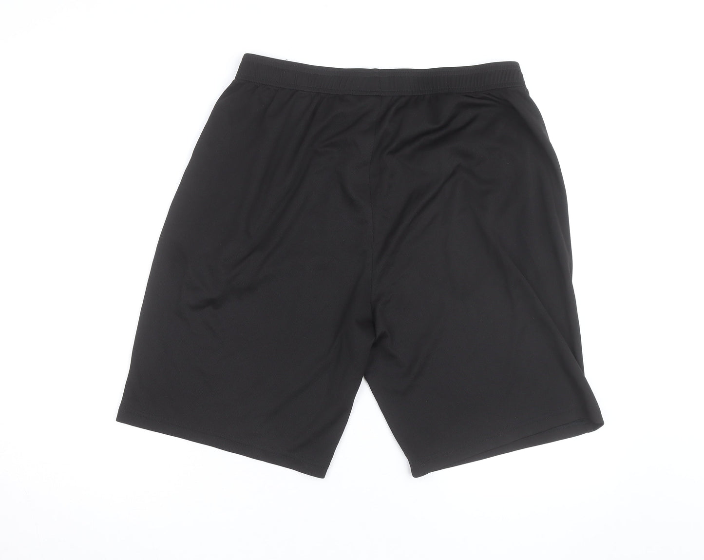 Crivit Men's Black Regular Fit Sweat Shorts Size L Casual Sportswear