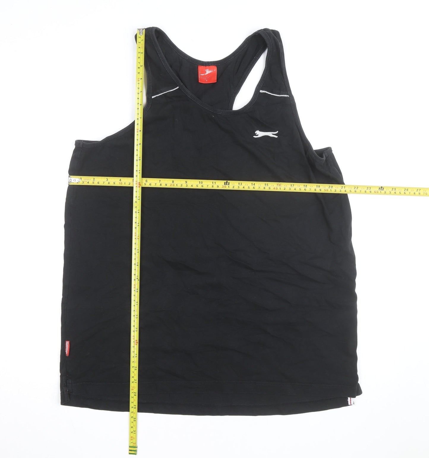 Slazenger Men's Black Sleeveless Athletic T-Shirt Size L