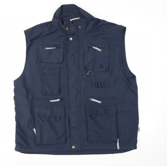 Regatta Men's Navy XL Waistcoat Multi-Pocket Hiking Gilet