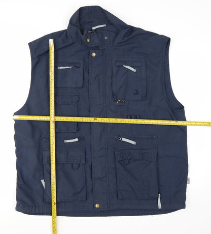 Regatta Men's Navy XL Waistcoat Multi-Pocket Hiking Gilet