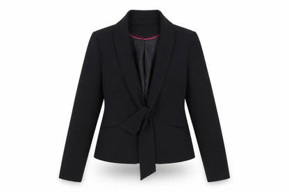 Next Women Black Size 12 Shawl Lapel Single-Breasted Blazer