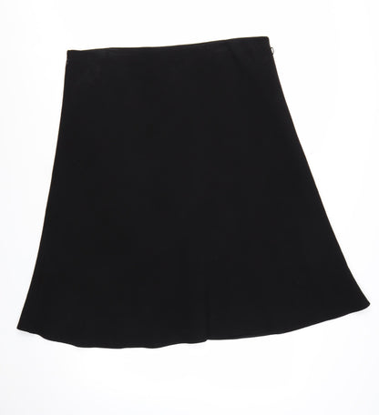 Marks and Spencer Womens Black A-Line Midi Skirt Size 20