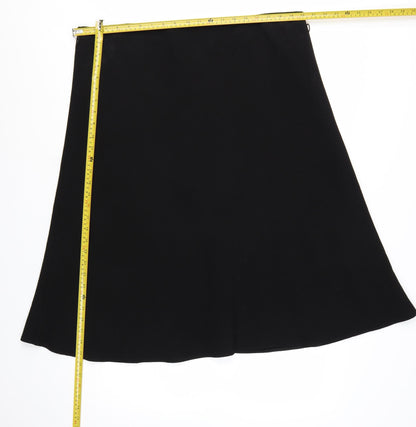 Marks and Spencer Womens Black A-Line Midi Skirt Size 20