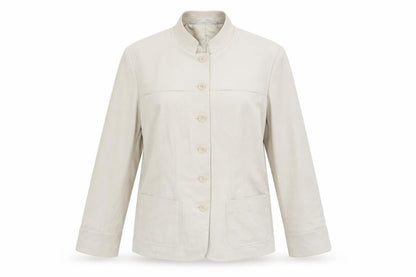 Next Womens Beige Size 14 Blazer Jacket Regular Fit