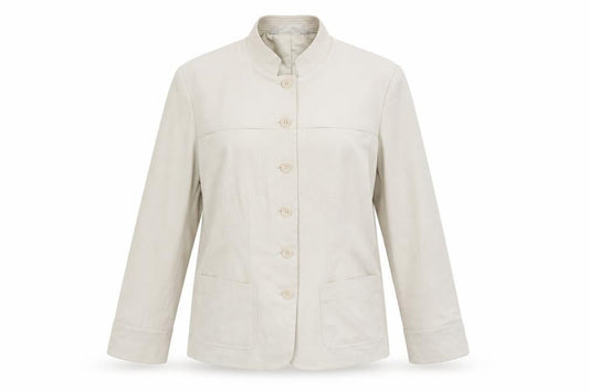 Next Womens Beige Size 14 Blazer Jacket Regular Fit