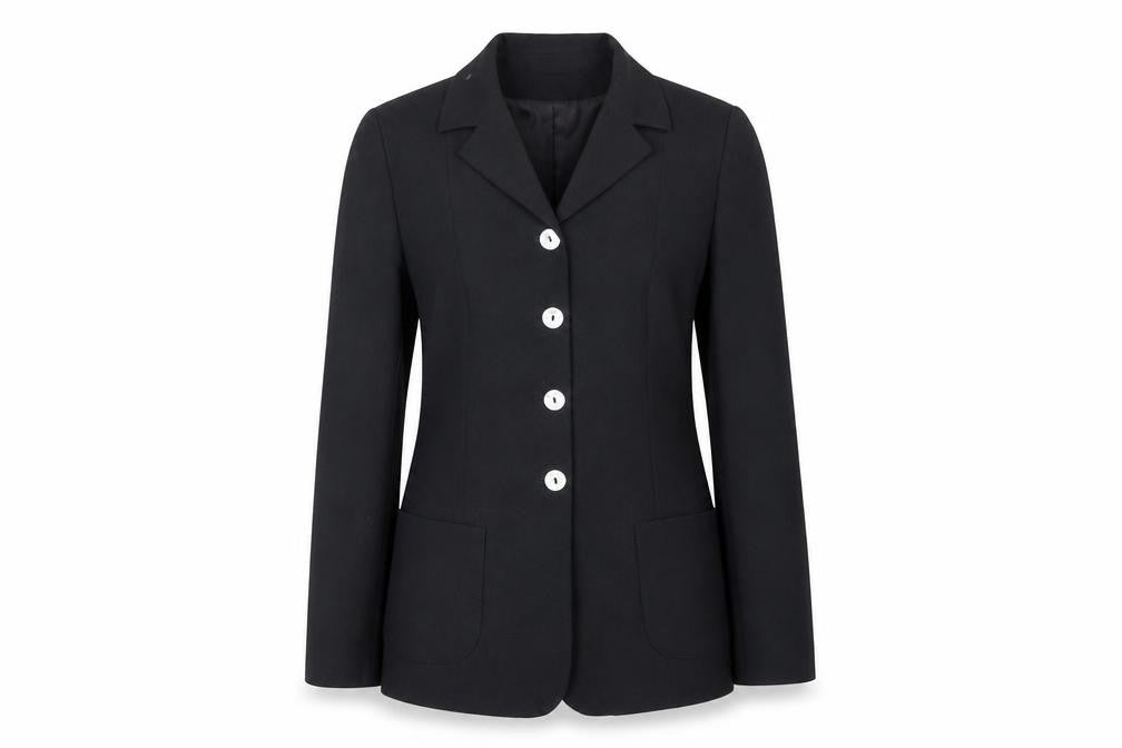 VIP Women’s Black Size 10 Single-Breasted Polyester Blazer