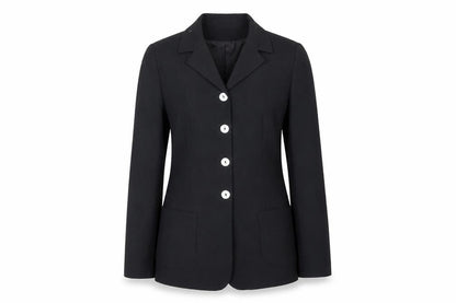 VIP Women’s Black Size 10 Single-Breasted Polyester Blazer