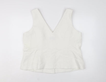 Marks and Spencer Women Ivory Size 22 Tailored Suit Waistcoat