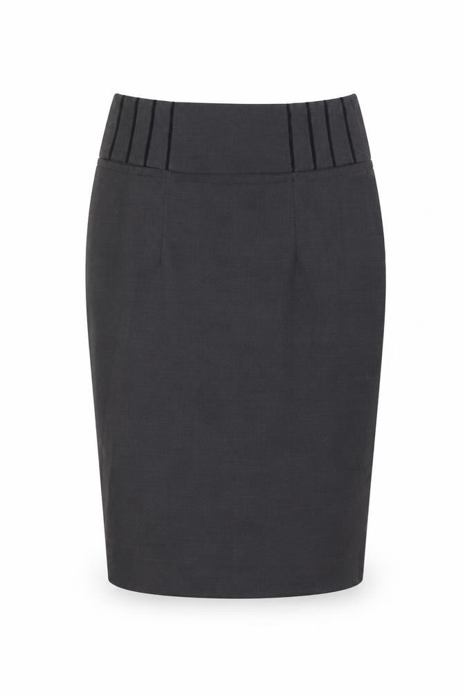 Next Womens Black Pencil Skirt Size 6 Stretch Lined Workwear