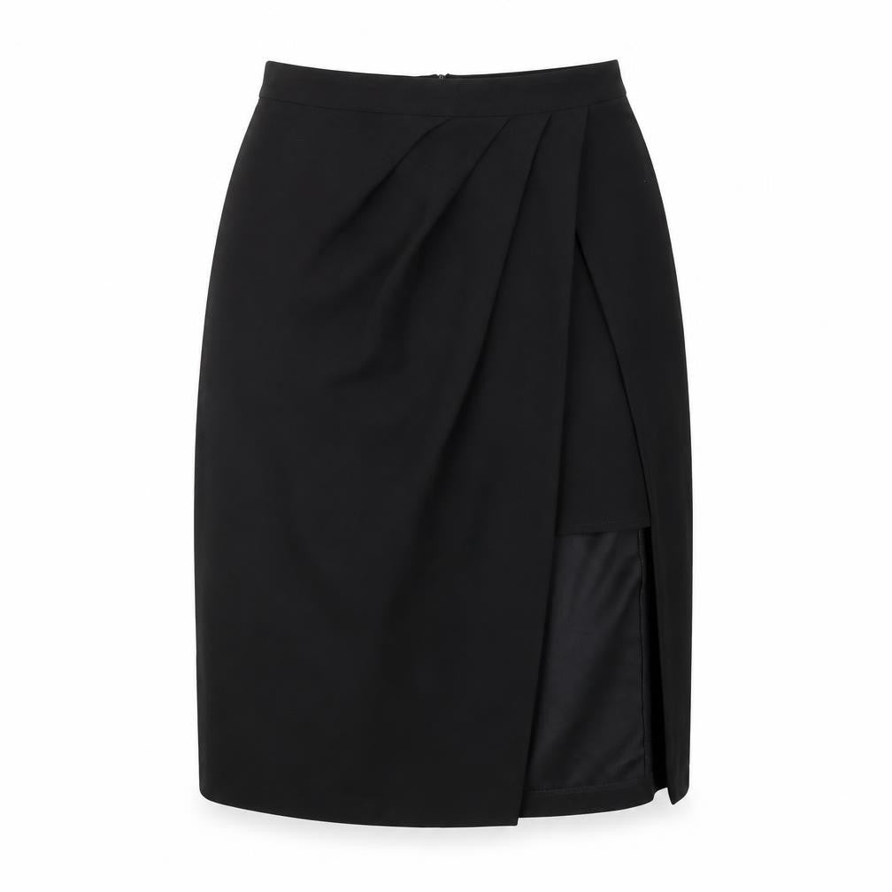 Zara Basic Women's Black Size 8 Pencil Skirt Knee Length Workwear