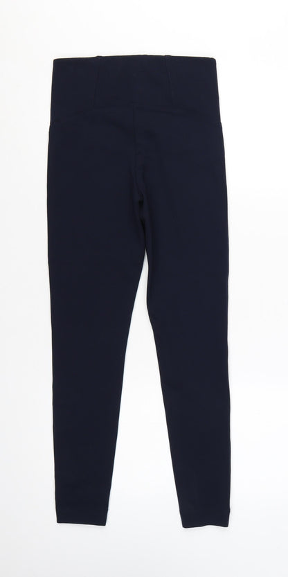 Marks and Spencer Women's Black Size 8 High Rise Magic Leggings