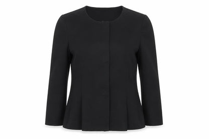 Banana Republic Women Black Size 12 Tailored Suit Jacket