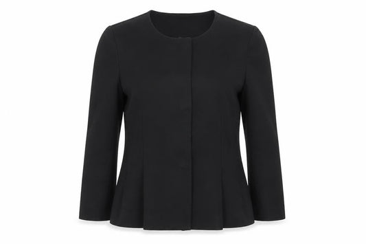 Banana Republic Women Black Size 12 Tailored Suit Jacket