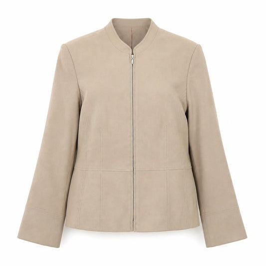 BHS Women Beige Size 16 Tailored Suit Jacket Polyester Blend