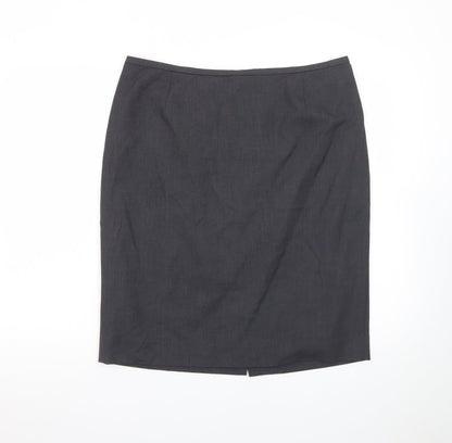 Calvin Klein Women's Black Size 14 Pencil Skirt Workwear