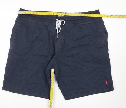 Next Men's Blue 2XL Sweat Shorts with Drawstring Waist
