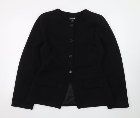 PrettyLittleThing Women’s Black Size 14 Single-Breasted Blazer