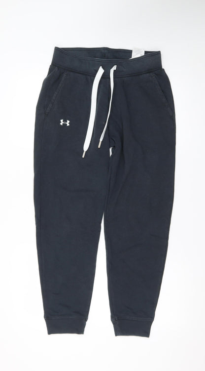 Under Armour Men's Black Small Jogger Sweatpants Tapered Fit
