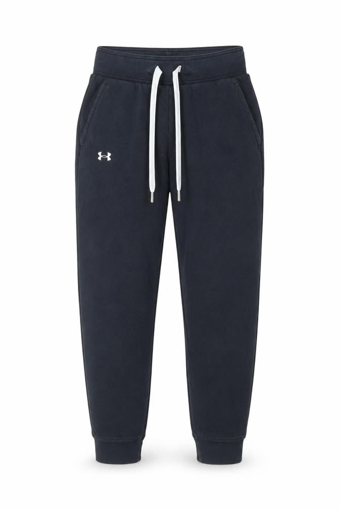 Under Armour Men's Black Small Jogger Sweatpants Tapered Fit