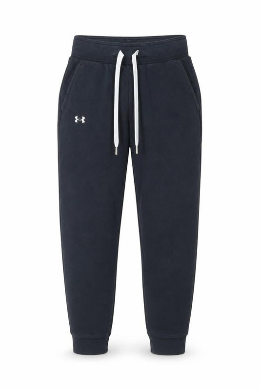 Under Armour Men's Black Small Jogger Sweatpants Tapered Fit