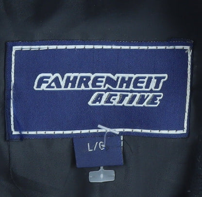Fahrenheit Active Men's Black Puffer Waistcoat L Regular Outdoor