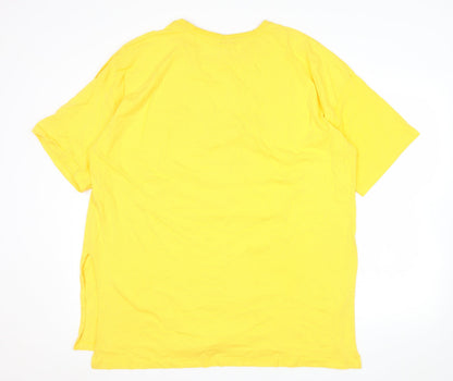 Disney Womens Yellow Winnie the Pooh XL Cotton T-Shirt