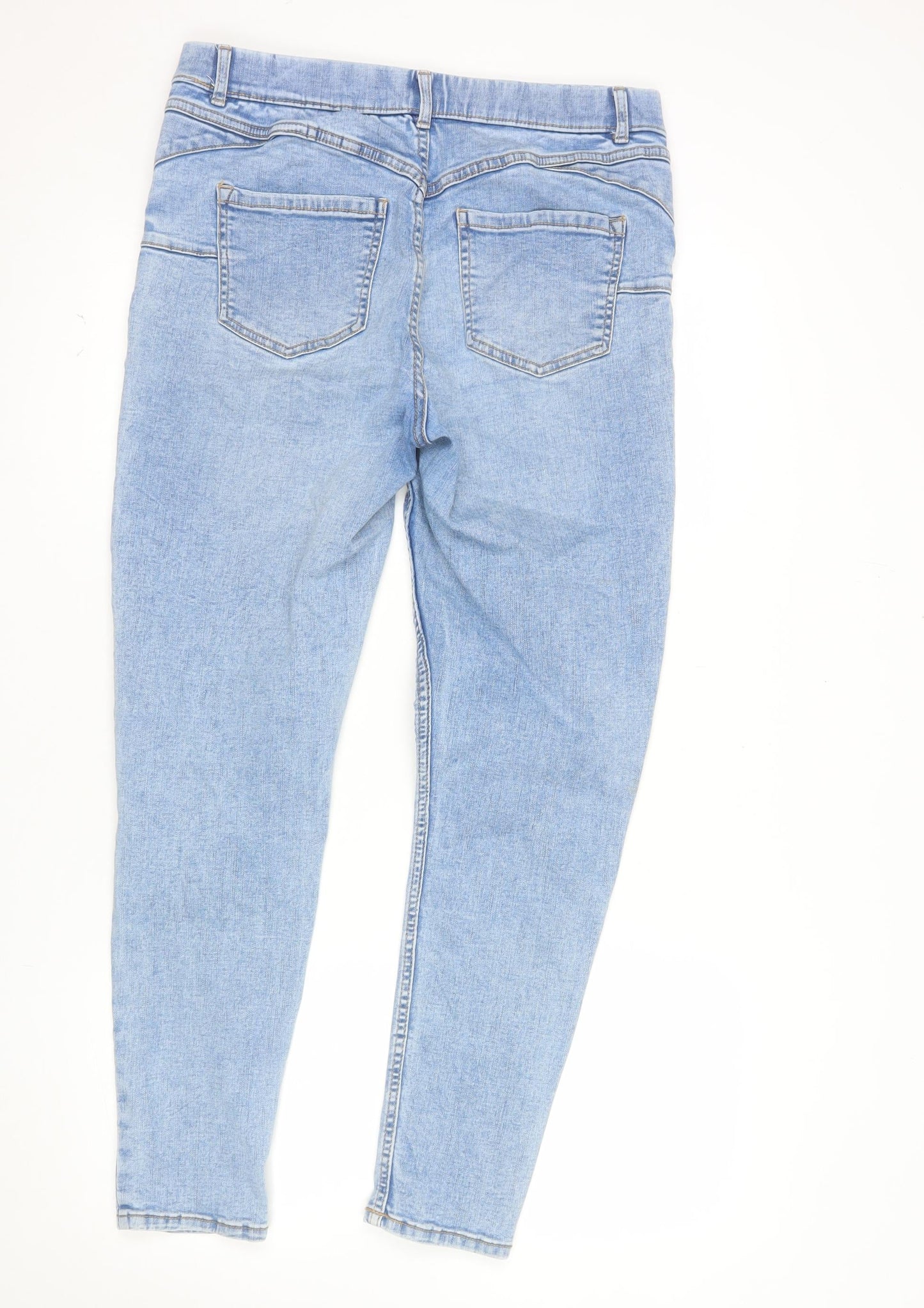 New Look Women’s Blue Lift & Shape Skinny Jeans Size 14 Regular