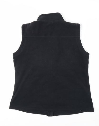 Freedom Trail Women's Black Fleece Bodywarmer Gilet Size 16
