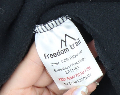 Freedom Trail Women's Black Fleece Bodywarmer Gilet Size 16