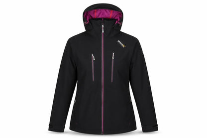 Regatta Women's Black Softshell Hooded Jacket Size M