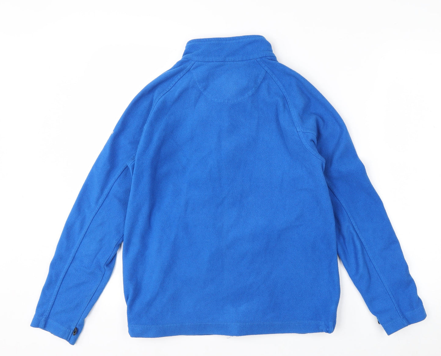 Regatta Boys Blue Fleece Jacket Size 14 Years Full Zip Lightweight Outdoor