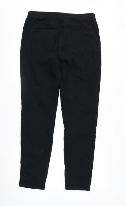 Esmara Women Black Size 16 Jegging Trousers Stretch Cotton Mix