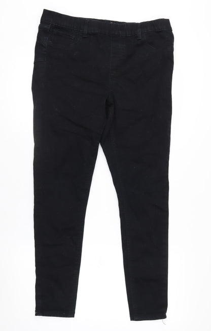 New Look Women's Black Size 14 Skinny Stretch Jeans