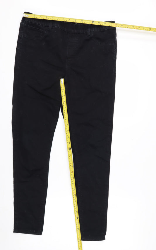 New Look Women's Black Size 14 Skinny Stretch Jeans