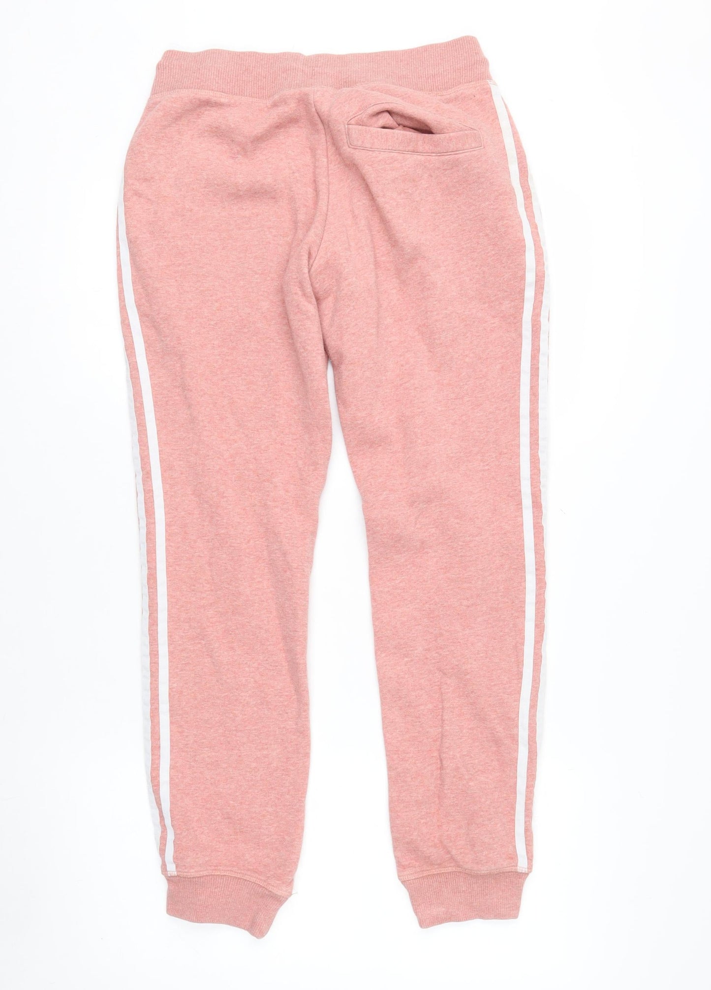 Adidas Womens Pink Joggers Sweatpants Size 10 Drawstring Comfort