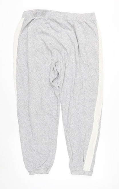 Next Women’s Grey Jogger Trousers Size 18L Tall Cotton Blend