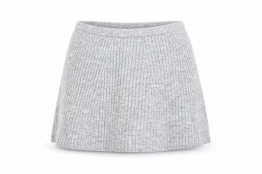 H&M Women’s Grey A-Line Knit Short Skirt Size M