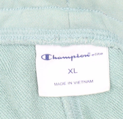 Champion Men's Green XL Jogger Sweatpants Cotton Blend