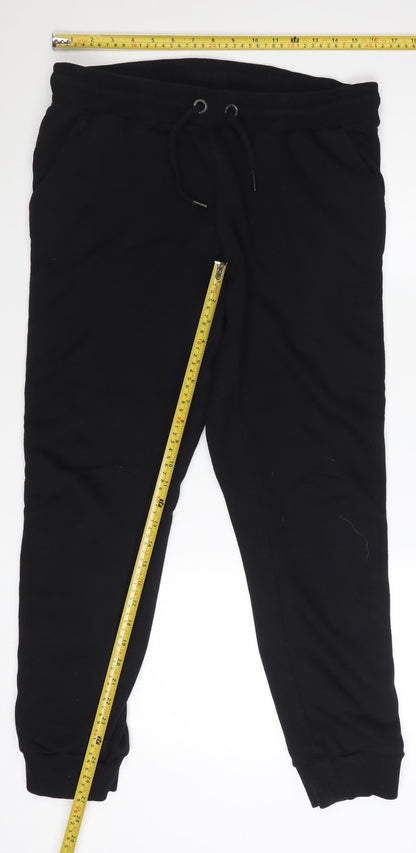 Ivy Park Women's Black XL Jogger Sweatpants Cotton Blend