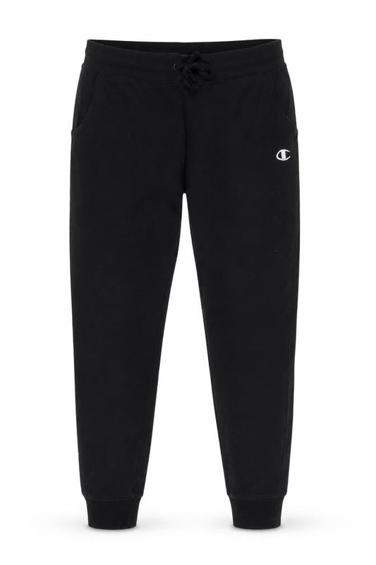 Champion Men's Black Jogger Sweatpants L Cotton Blend