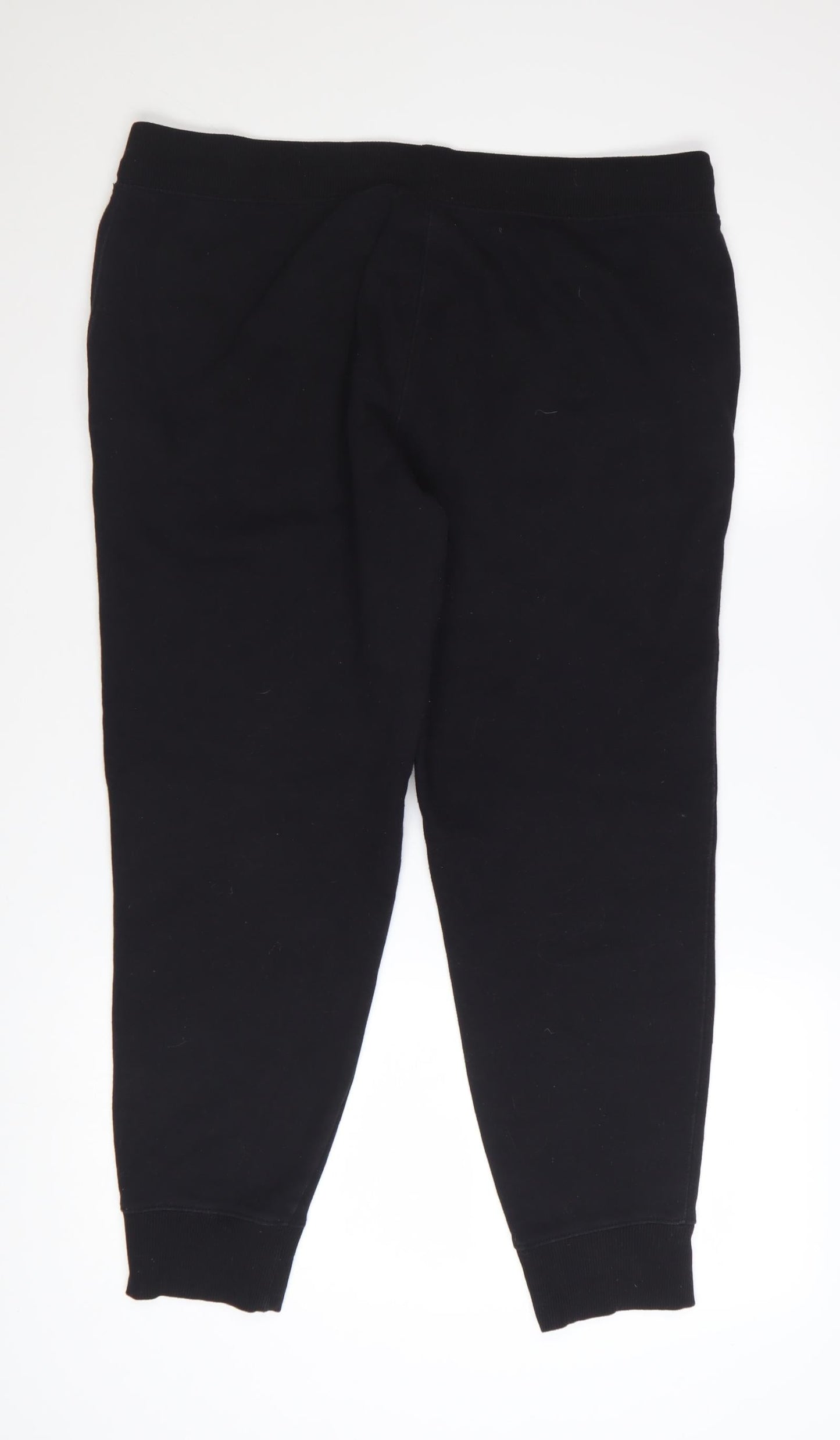 Champion Men's Black Jogger Sweatpants L Cotton Blend