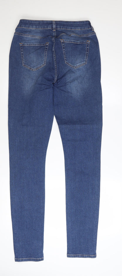 Seraphine Women's Blue Tall Size 12 Skinny Maternity Jeans