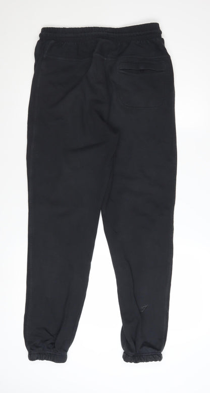 Gymshark Men’s Black Jogger Trousers Small Regular Fit