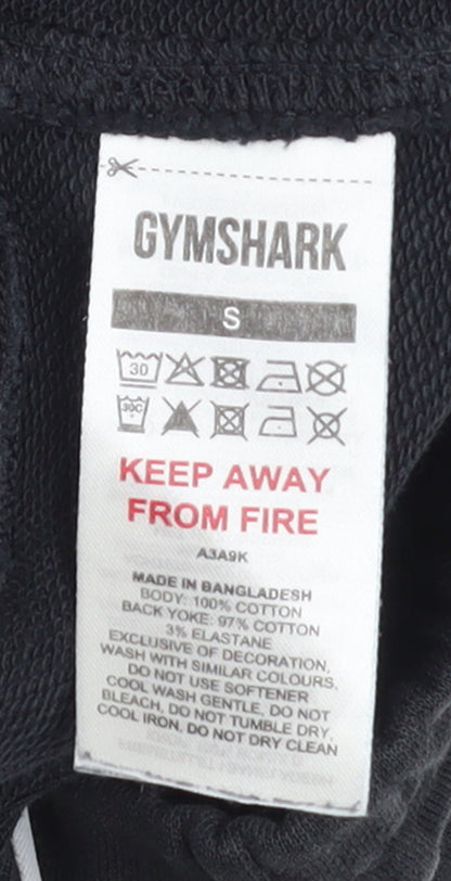 Gymshark Men’s Black Jogger Trousers Small Regular Fit