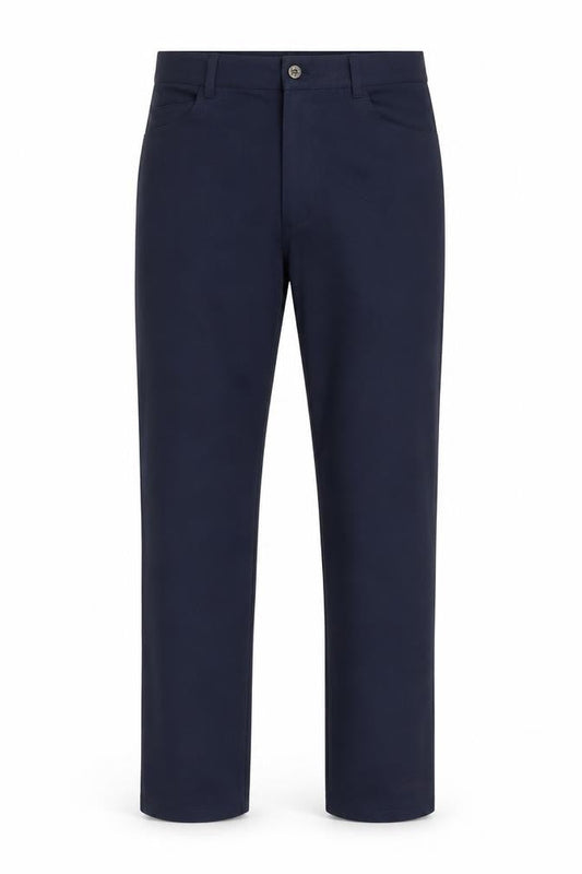 Voi Jeans Men's Blue 34L Slim Fit Chino Trousers
